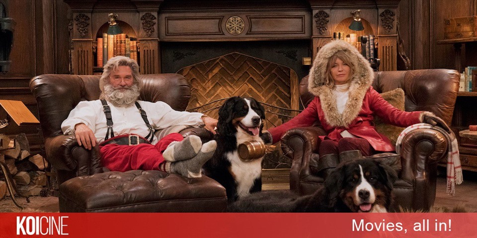 Tạo hình thú vị của ông bà Santa Claus trong The Christmas Chronicles 2. Ảnh: NSX