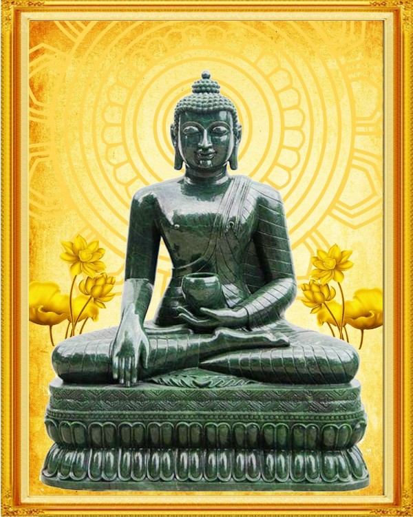 Tượng Phật Ngọc cao 2,2m, nặng 3,8 tấn