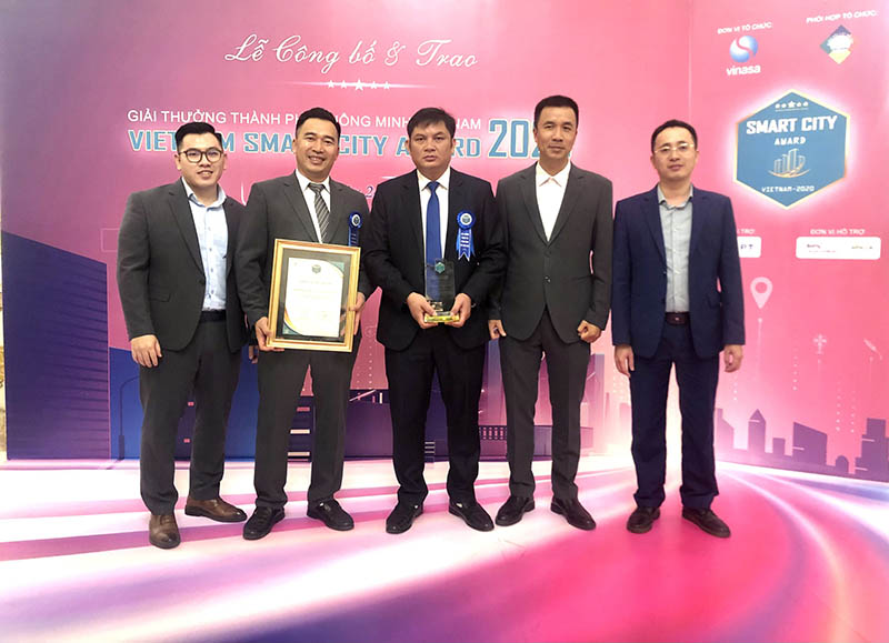 Thành phố Móng Cái nhận giải thưởngThành phố thông minh Việt nam 2020