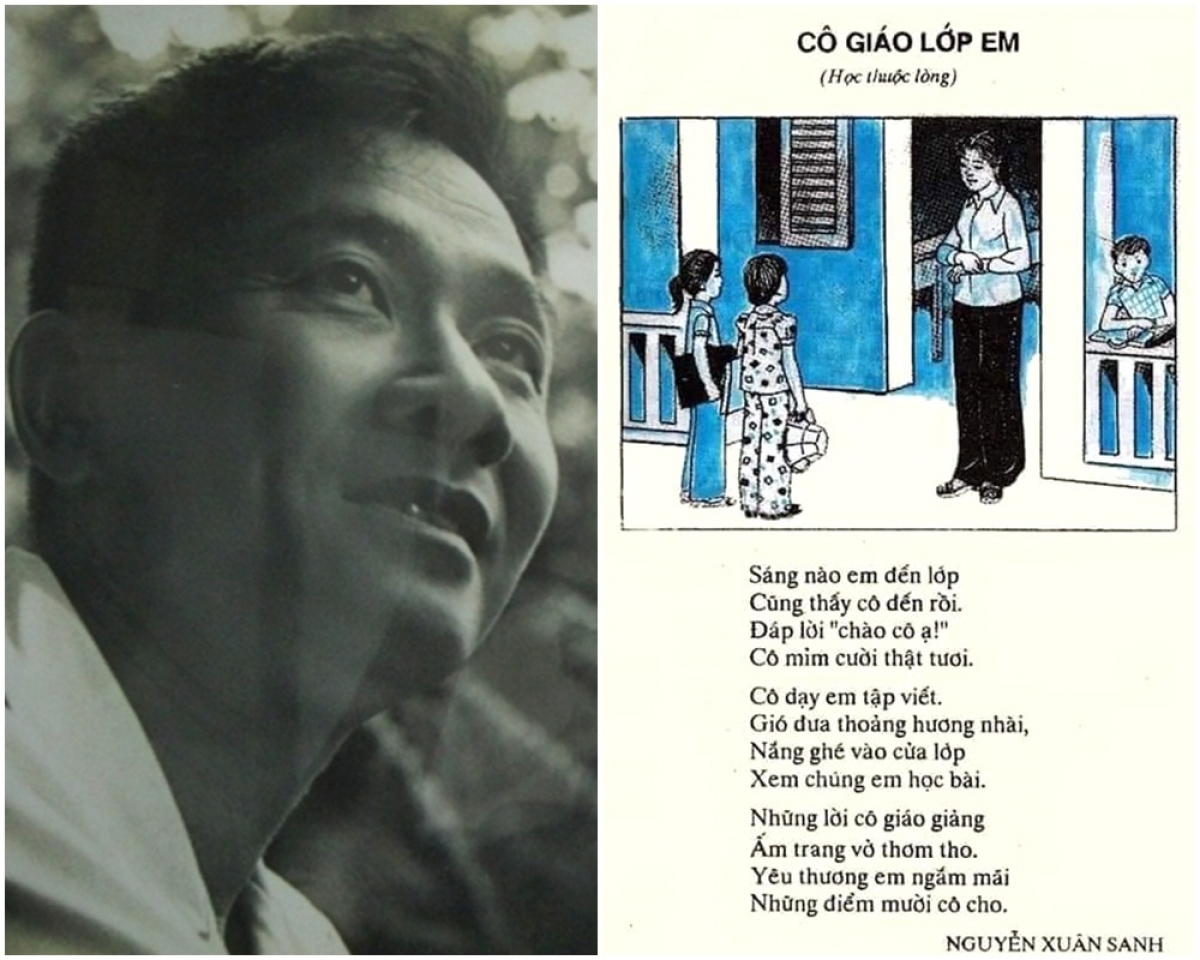Nhà thơ Nguyễn Xuân Sanh.