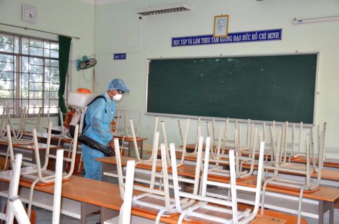 BN1347 có tiếp xúc gần với 4 giáo viên Trường Tiểu học Võ Văn Tần và Nguyễn Huệ