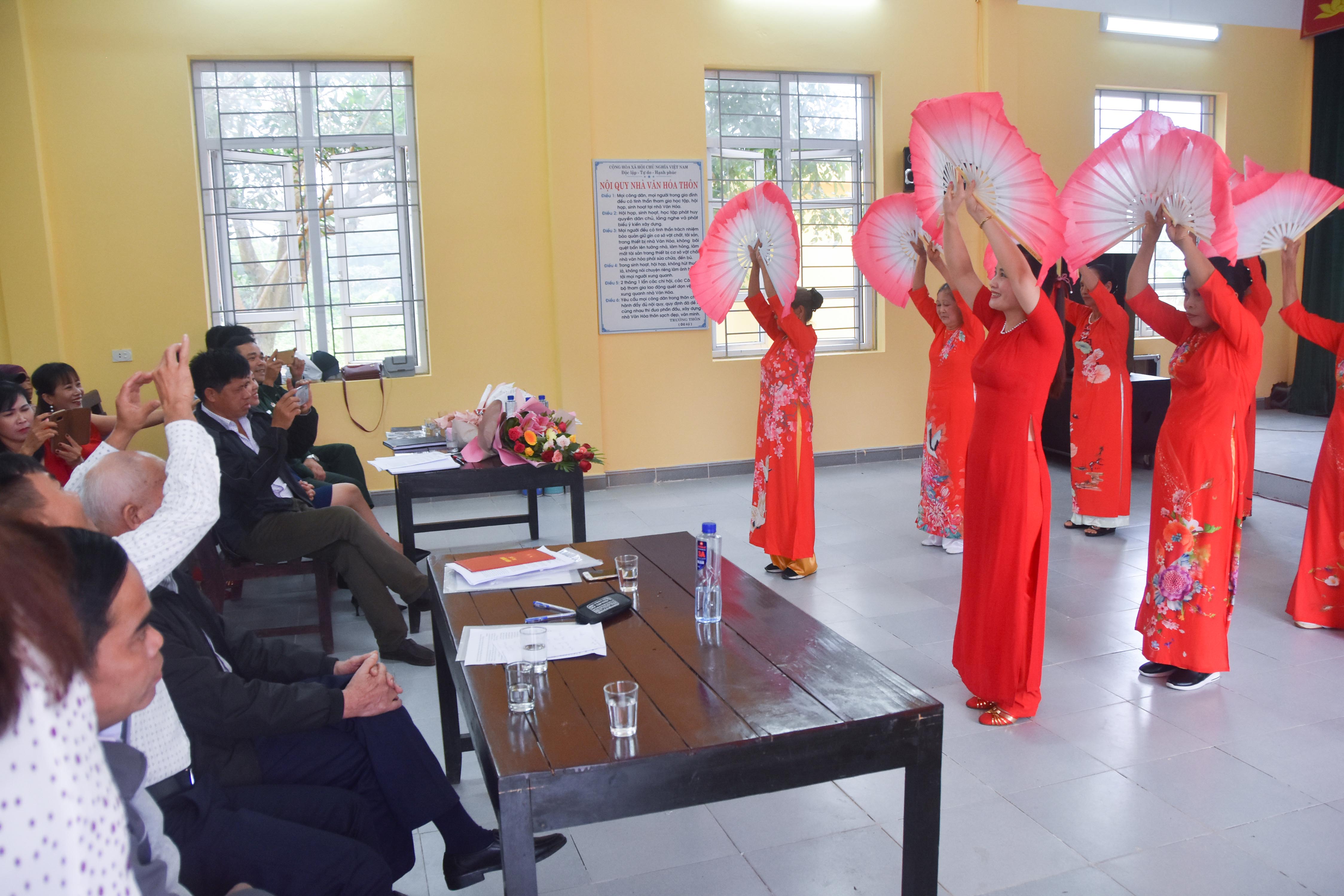 Thôn Hải Sơn, xã Quảng Thành (huyện Hải Hà) tổ chức Ngày hội Đại đoàn kết toàn dân, tháng 11/2020.