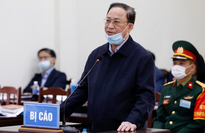 Ông Nguyễn Văn Hiến tại phiên phúc thẩm. Ảnh: TTXVN