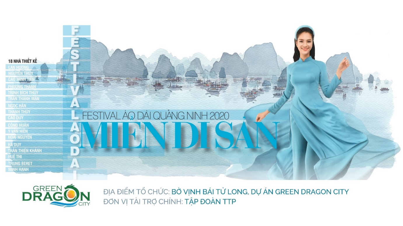 Festival Áo dài Quảng Ninh 2020 được tổ chức tại Green Dragon City Cẩm Phả