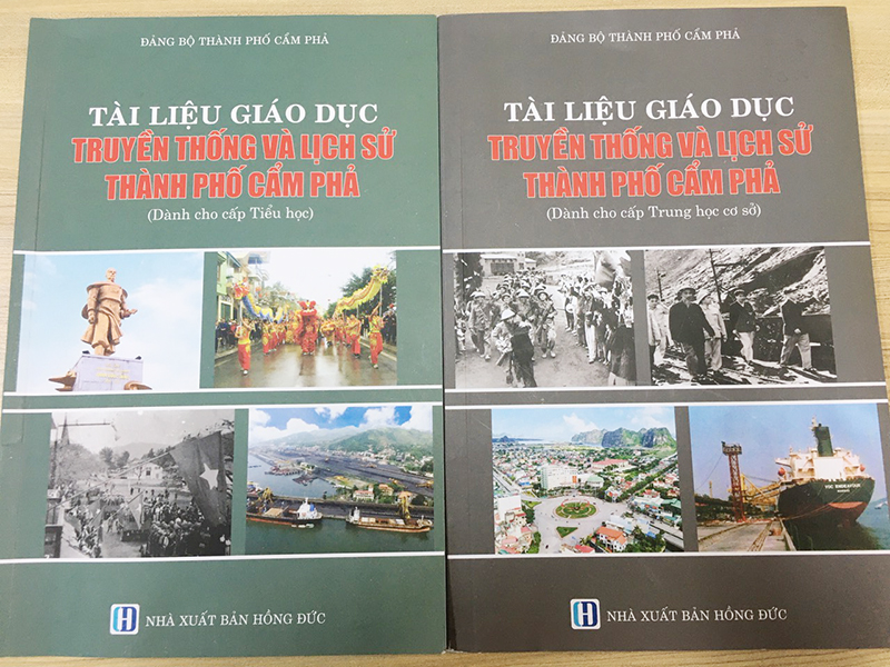 Tài liệu giáo dục truyền thống và lịch sử TP Cẩm Phả dành cho 2 cấp học.