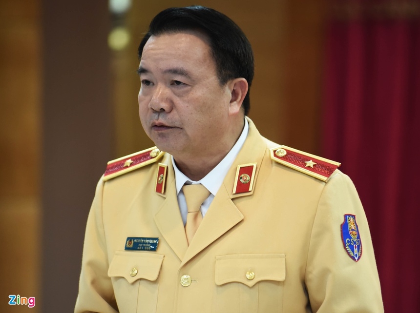 Thiếu tướng Nguyễn Văn Trung phát biểu chỉ đạo. Ảnh: H.Q.