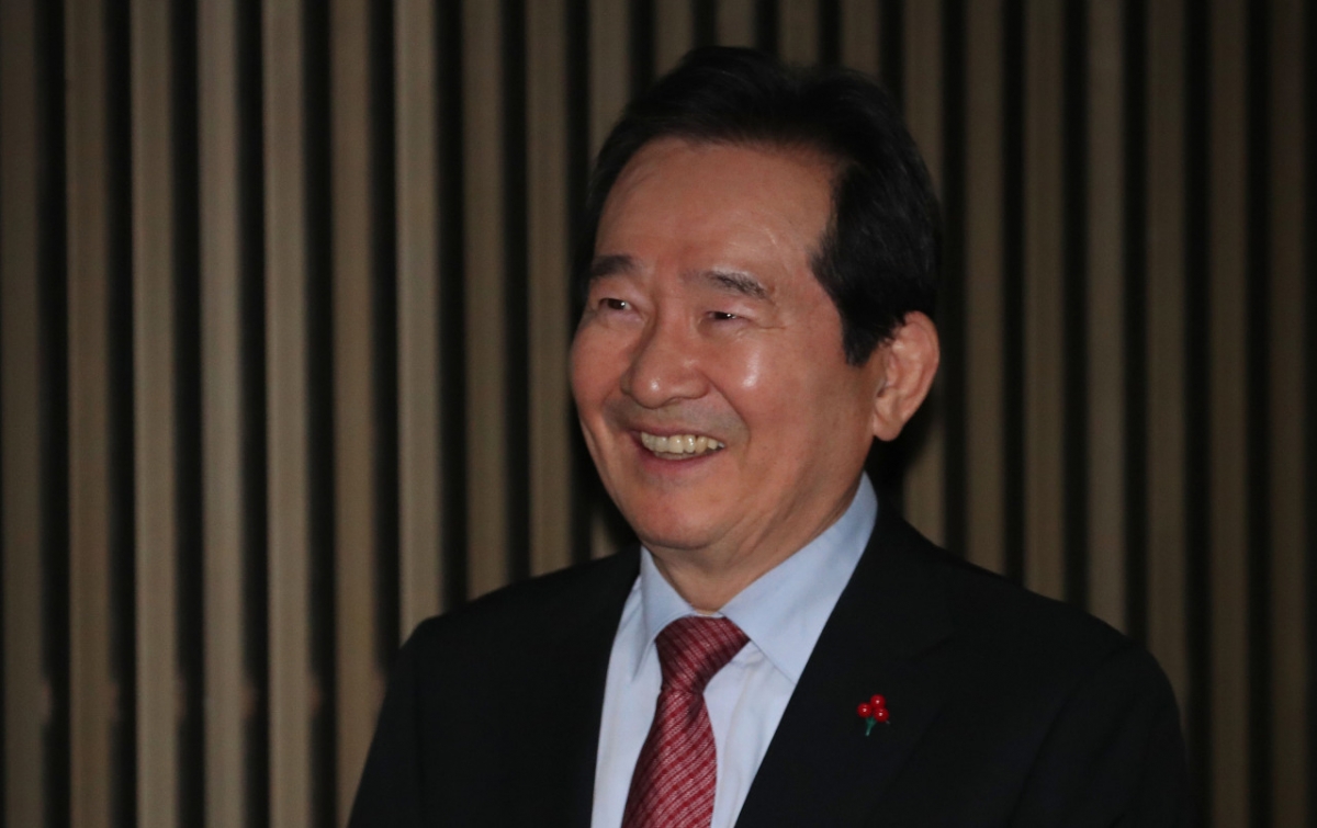 Thủ tướng Hàn Quốc Chung Sye-kyun. Ảnh: Korea Herald