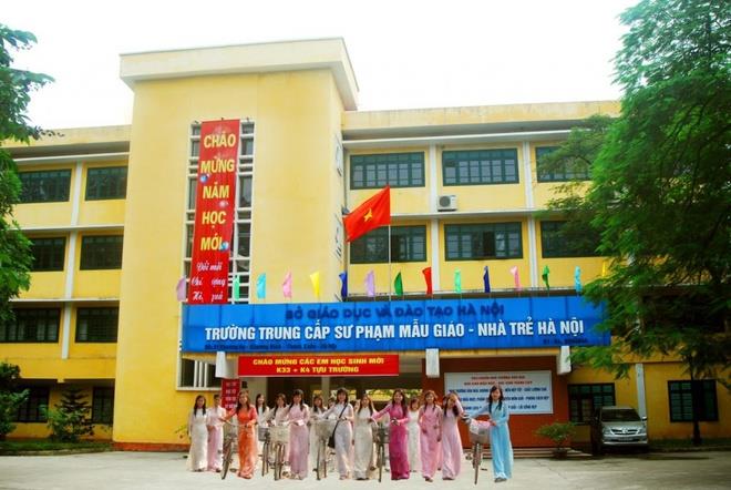 UBND thành phố Hà Nội vừa ra quyết định giải thể trường Trung cấp Sư phạm Mẫu giáo - Nhà trẻ Hà Nội. (Ảnh: Tcspmgnthn).