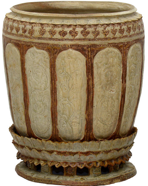Tháp gốm hoa nâu (Niên đại: Thế kỷ XI – XII)