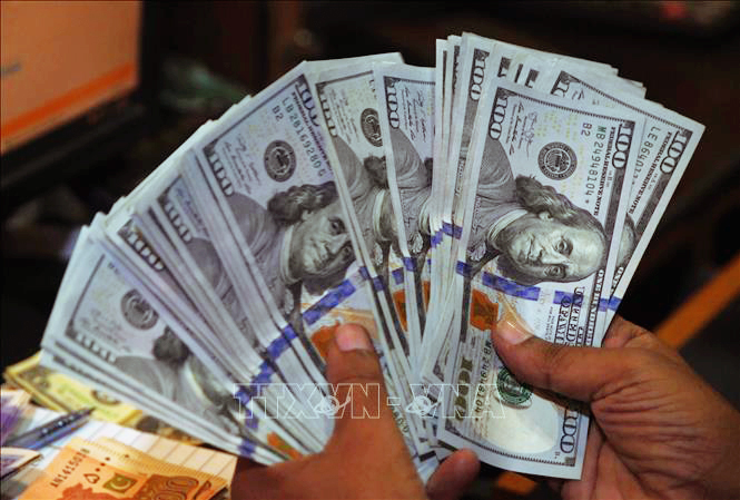 Tỷ giá trung tâm giữa đồng Việt Nam (VND) và đô la Mỹ (USD) sáng 11/1 được Ngân hàng Nhà nước công bố ở mức 23.127 VND/USD. Ảnh: TTXVN