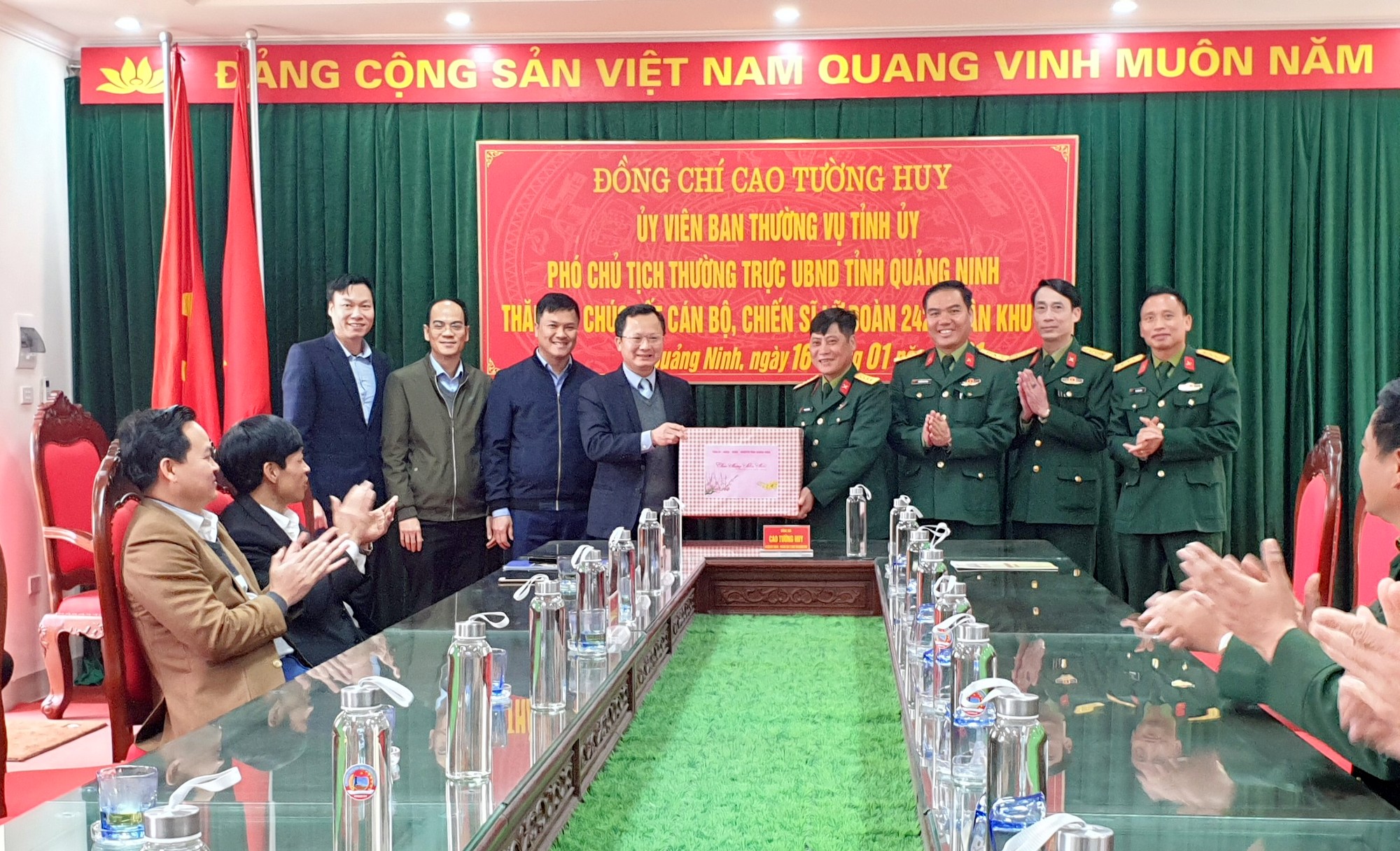 Đồng chí Cao Tường Huy, Phó Chủ tịch Thường trực UBND tỉnh Quảng Ninh 
