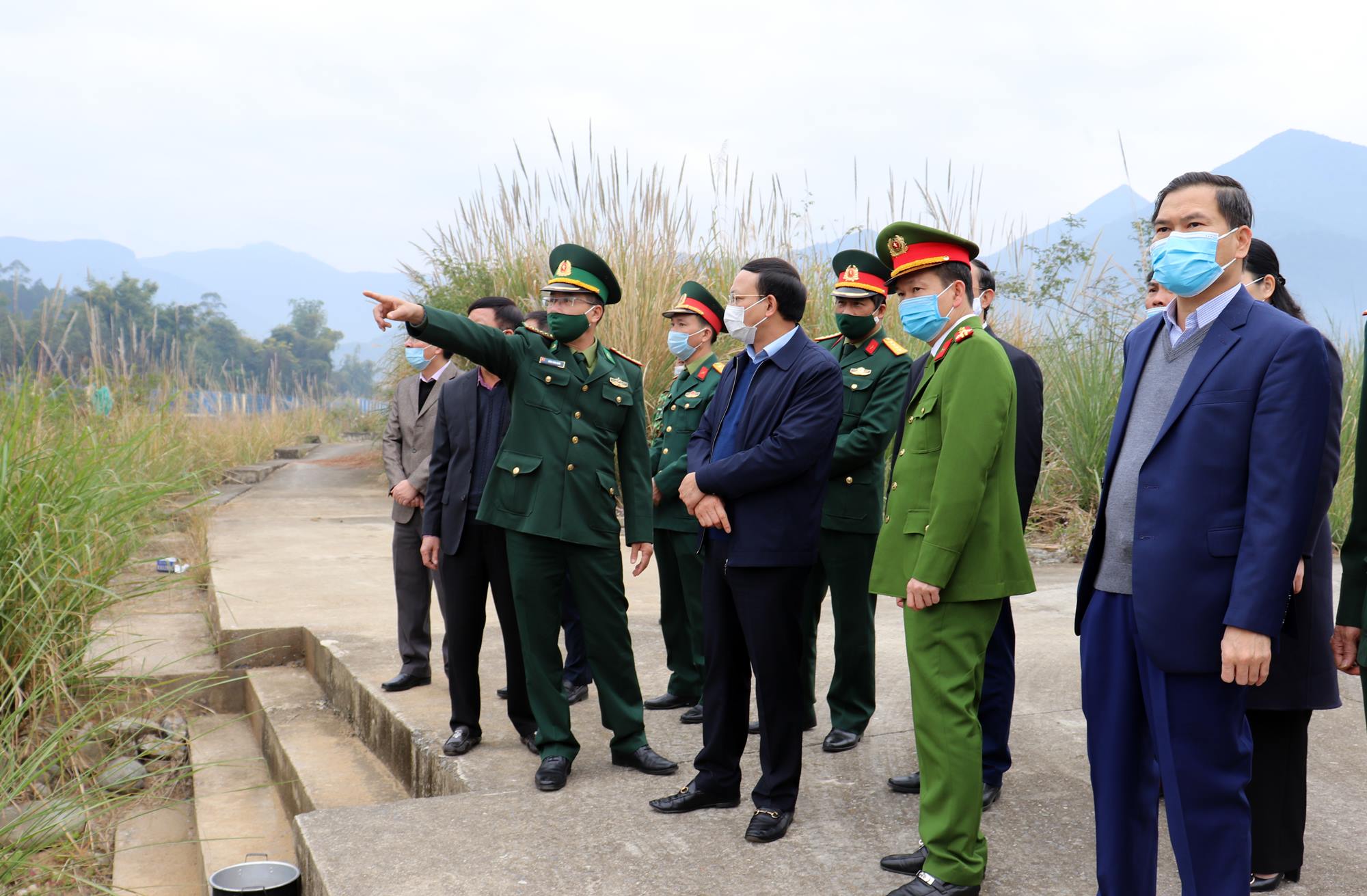 Bí thư Tỉnh ủy kiểm tra dọc tuyến biên giới tại địa bàn huyện Bình Liêu
