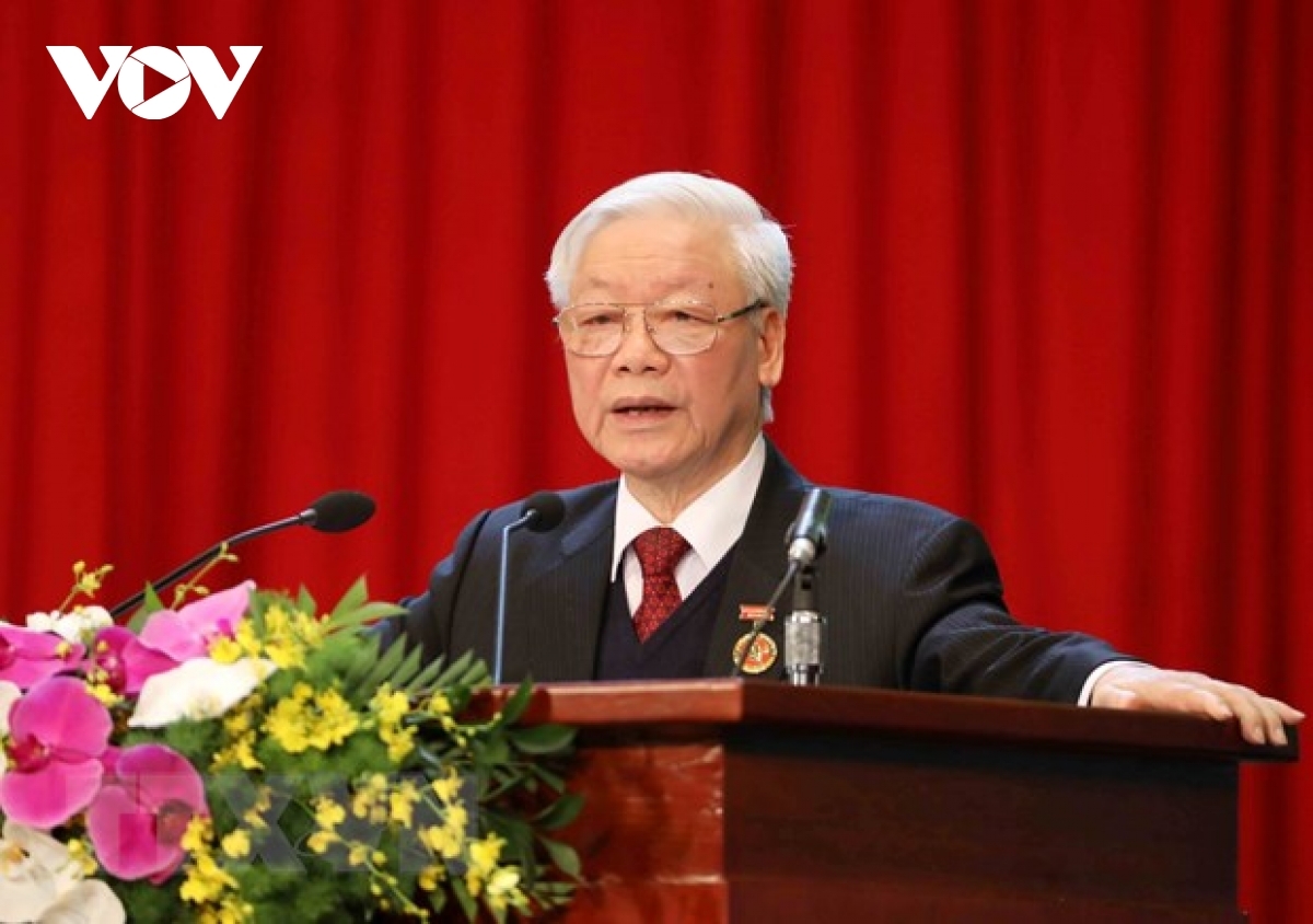 Tổng Bí thư, Chủ tịch nước Nguyễn Phú Trọng luôn nhấn mạnh công tác cán bộ là nhân tố quyết định thành bại của cách mạng. (Ảnh: Trọng Phú)