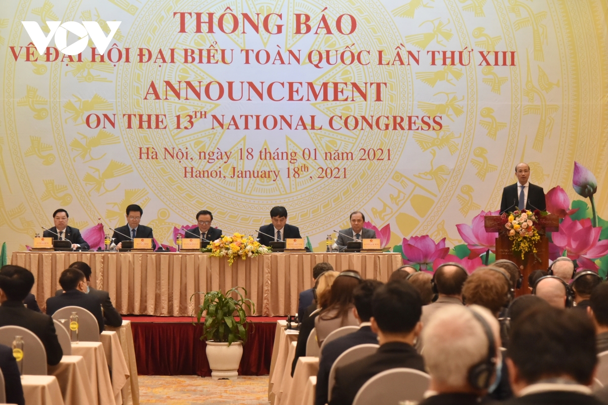 Ban Đối ngoại Trung ương Đảng tổ chức cuộc họp thông báo về Đại hội lần thứ XIII của Đảng tới Đoàn Ngoại giao và các tổ chức quốc tế tại Việt Nam.