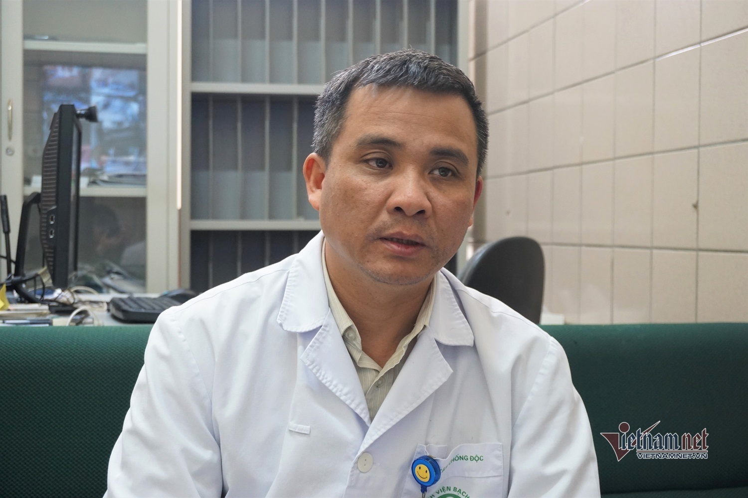 ThS. BS Nguyễn Trung Nguyên, Giám đốc Trung tâm chống độc, Bệnh viện Bạch Mai - Ảnh: N.Liên