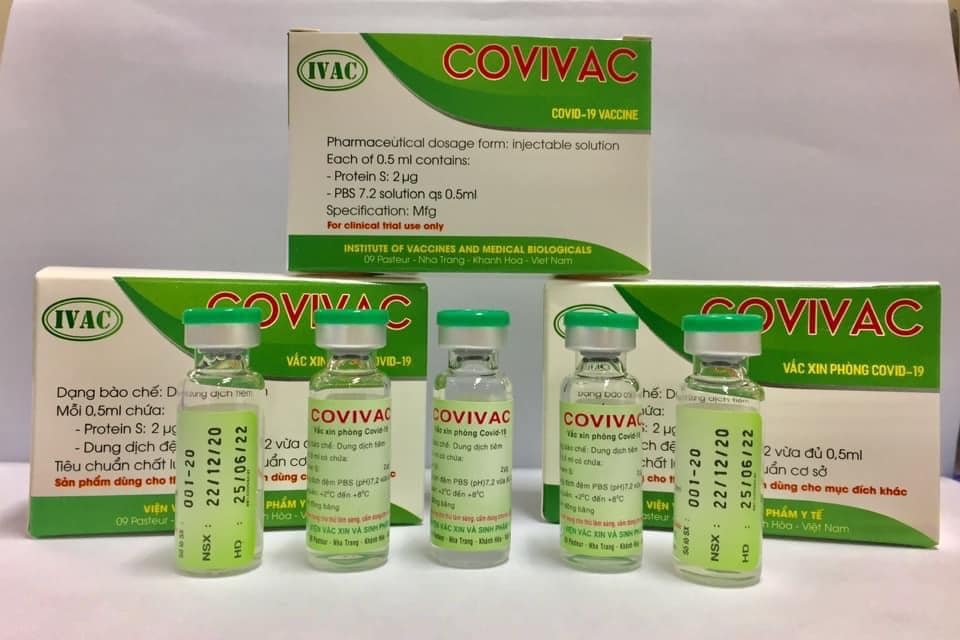 Vắc xin Covivac phòng COVID-19 do IVAC sản xuất sẽ được tiêm thử nghiệm trên người vào ngày 21/2021. Đây là vắc xin thứ 2 của Việt Nam được thử nghiệm trên người.