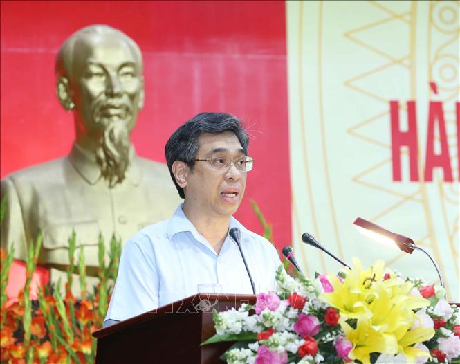 Phó Trưởng Ban Dân vận Trung ương Nguyễn Phước Lộc. Ảnh: Phương Hoa/TTXVN
