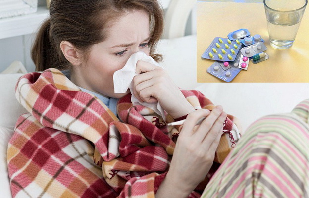 Thuốc sẽ làm giảm các triệu chứng của cảm lạnh.