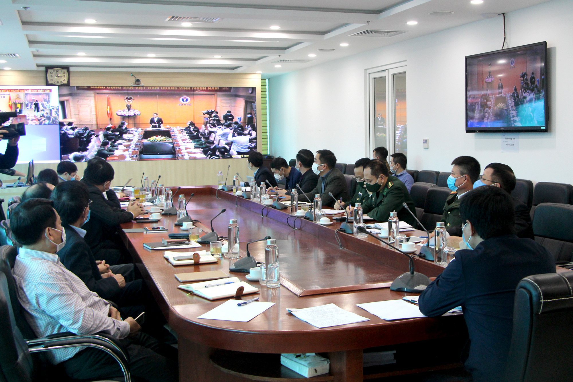 Quảng Ninh tham dự hội nghị trực tuyến toàn quốc của Ban Chỉ đạo quốc gia phòng, chống dịch Covid-19.