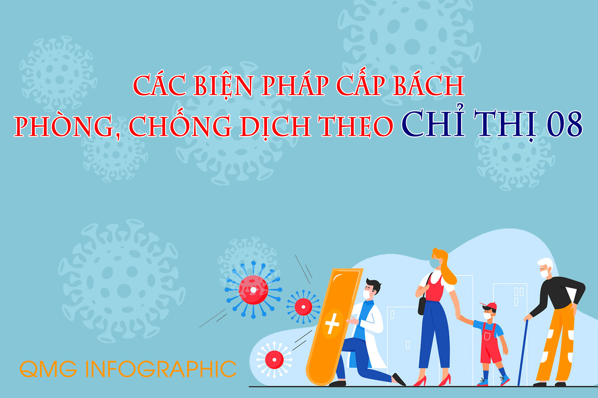 Các biện pháp cấp bách phòng, chống dịch theo Chỉ thị 08