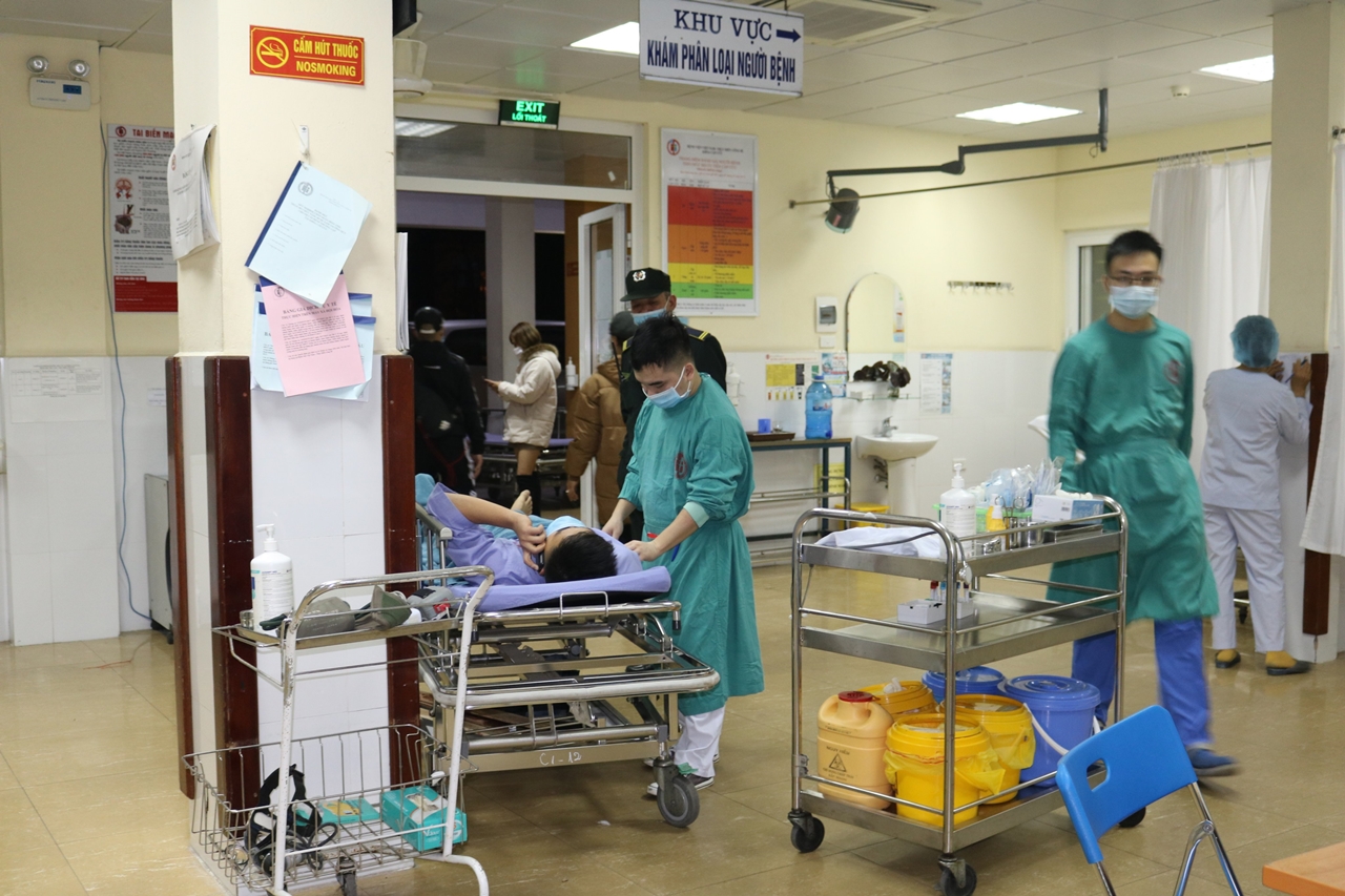 Bệnh viện Việt Nam-Thụy Điển Uông Bí đã khám cấp cứu 