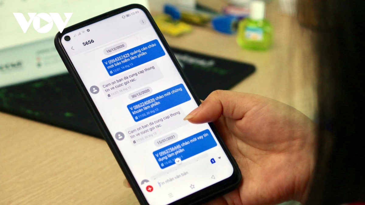Người dân tìm cách chặn các cuộc gọi tư vấn, giới thiệu sản phẩm và dịch vụ vì lo sợ tình trạng thông tin cá nhân bị lộ.