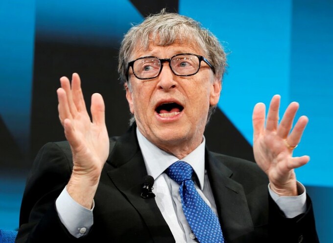 Tỷ phú Bill Gates từng gọi Bitcoin là khoản đầu cơ điên rồ. Ảnh: Reuters.