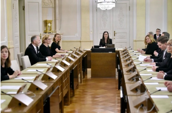  Bà Sanna Marin trở thành Thủ tướng Phần Lan khi mới 34 tuổi. Ảnh: EPA