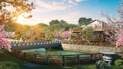 Sun Group hướng tới kiến tạo Sun Onsen Village - Limited Edition sẽ là tuyệt tác kiến trúc với hệ tiện ích mang đậm phong cách Nhật Bản.