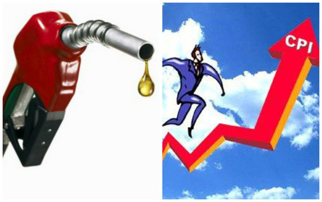 Giá xăng dầu thường có ảnh hưởng đáng kể đến chỉ số CPI vì có tác động hai vòng (trực tiếp và gián tiếp)