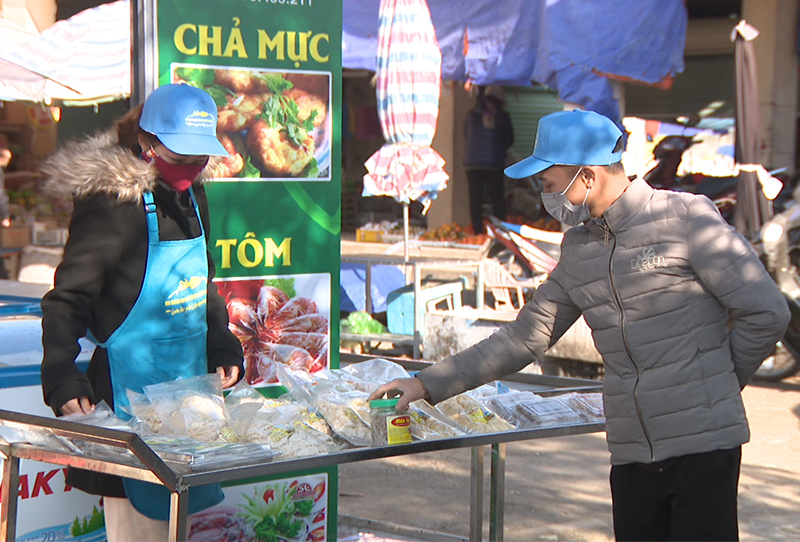 Chả mực Khánh Đan là một trong số sản phẩm mới đăng ký tham gia chương trình OCOP.