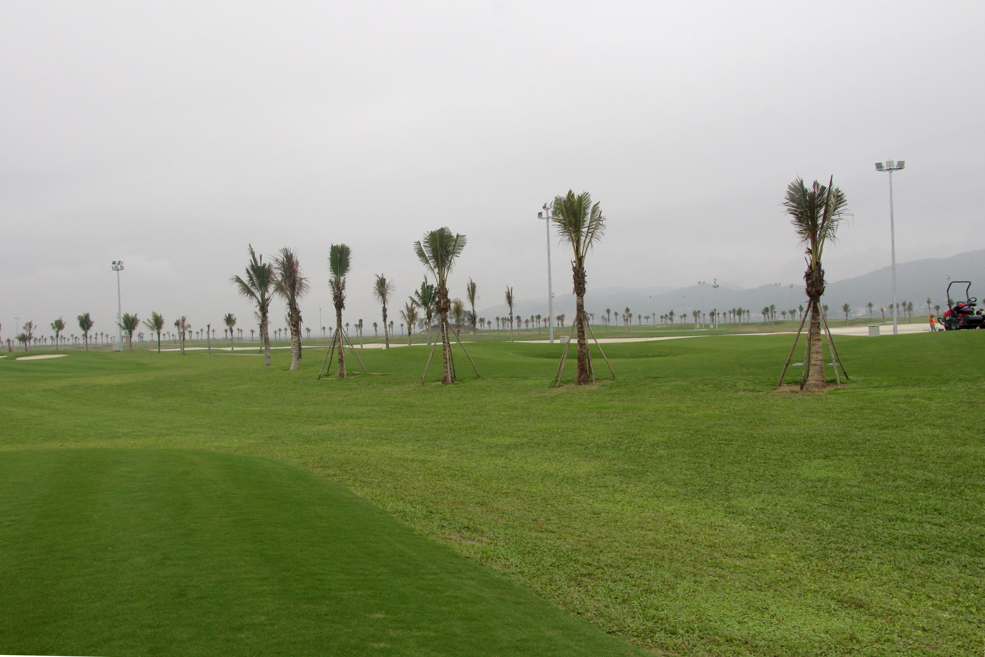 Sân golf Tuần Châu đã cơ bản hoàn thiện các hạng mục đầu tư.