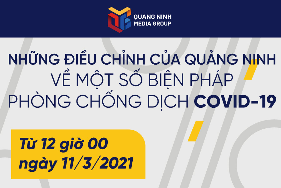 Những điều chỉnh của Quảng Ninh về một số biện pháp phòng chống dịch Covid-19