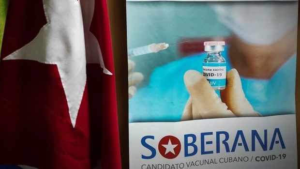 Vaccine Soberana 02 nằm trong số 5 vaccine phòng COVID-19 mà Cuba đang phát triển. (Ảnh: EPA)