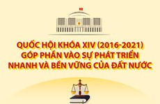 Quốc hội khóa XIV đóng góp vào sự phát triển đất nước