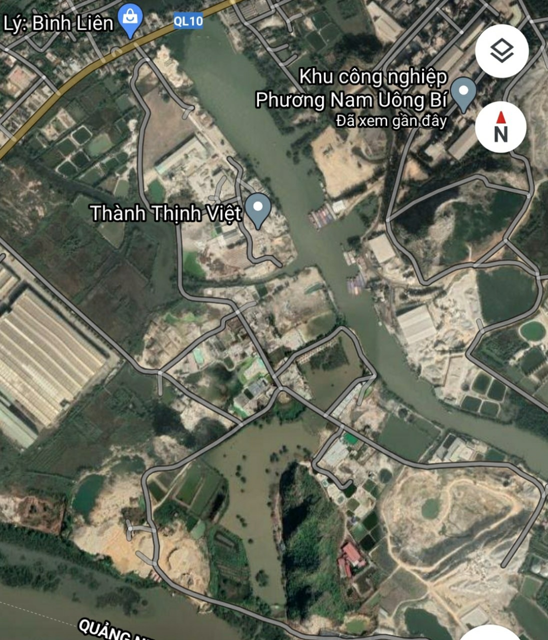 Khu vực quy hoạch xây dựng Cụm công nghiệp Phương Nam, phường Phương Nam, TP Uông Bí 