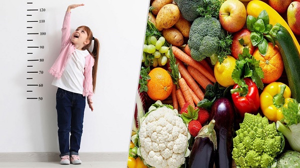Thay đổi khẩu phần ăn, tăng cường rau quả hợp lý, để trẻ phát triển tốt nhất.