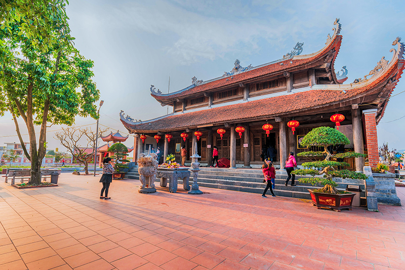Đền Xã Tắc từng được UBND tỉnh Quảng Ninh xếp hạng là di tích lịch sử - văn hóa cấp tỉnh vào năm 2005 (Ảnh: Tạ Quân)