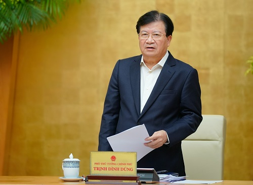 Phó Thủ tướng Chính phủ Trịnh Đình Dũng - Ảnh: VGP