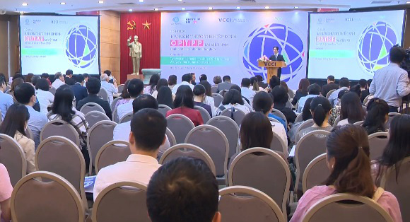 Hội thảo “Hai năm thực thi Hiệp định CPTPP tại Việt Nam - đánh giá góc nhìn từ doanh nghiệp”.