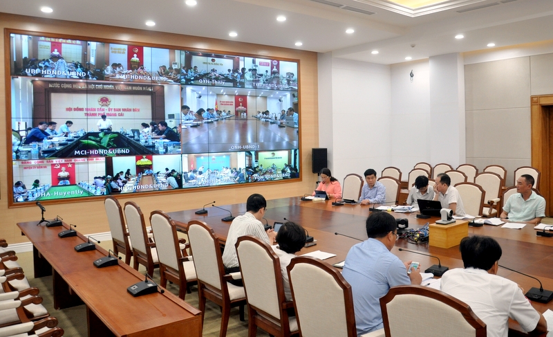 Hệ thống Hội nghị truyền hình trực tuyến được triển khai trong toàn tỉnh với 231 điểm cầu, góp phần cải thiện và nâng cao chất lượng điều hành, quản lý của các cơ quan nhà nước.
