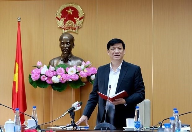 Bộ trưởng Bộ Y tế Nguyễn Thanh Long cho rằng đây là vụ vi phạm pháp luật nghiêm trọng. (Ảnh: PV/Vietnam+)