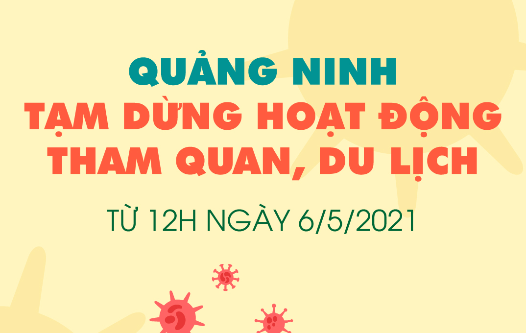 Quảng Ninh: Tạm dừng hoạt động tham quan, du lịch