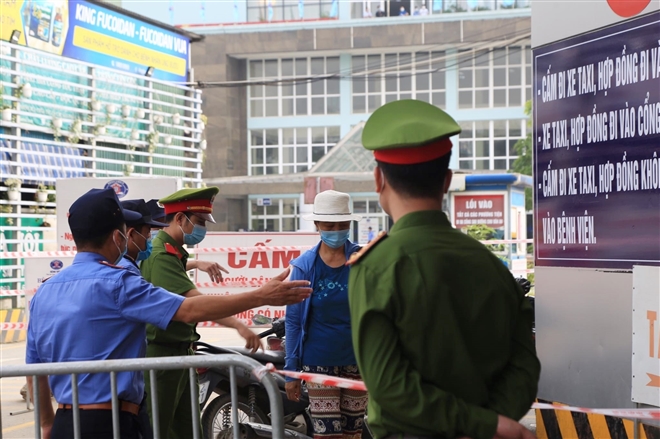 Bệnh viện K hiện vẫn đang phải cách ly y tế để phục vụ công tác phòng, chống dịch COVID-19.