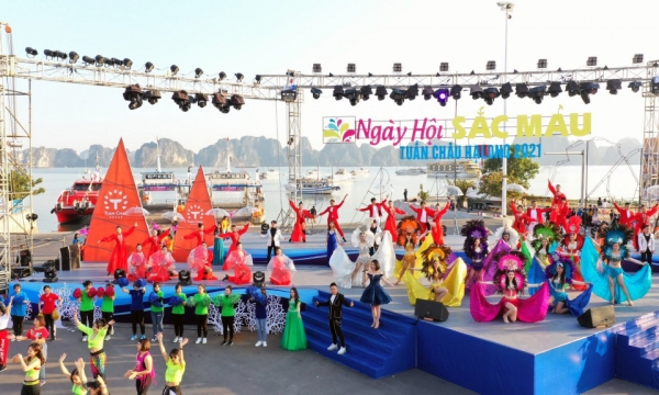 “Sắc màu kỳ quan” Carnaval mùa Đông Hạ Long năm 2022 