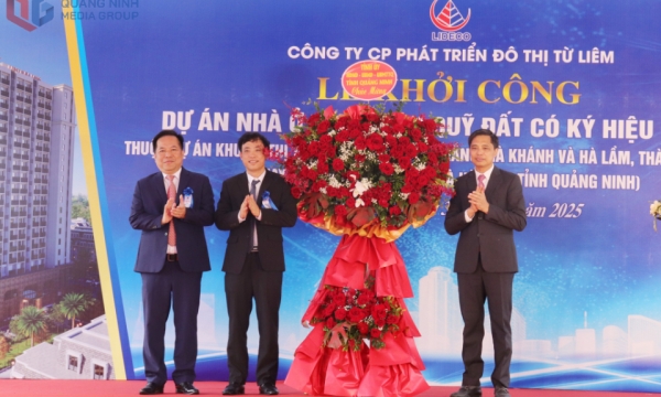 Khởi công Dự án Nhà ở xã hội tại Khu đô thị phường Cao Xanh và Hà Lầm