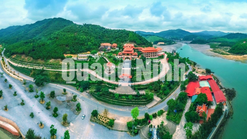 Toàn cảnh chùa Cái Bầu (8-2020). Ảnh: Hùng Sơn