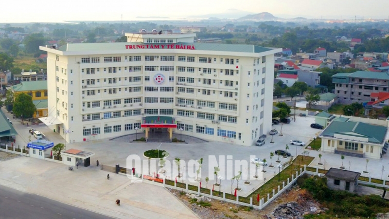 Trung tâm y tế Hải Hà. Ảnh: Nguyễn Hoa