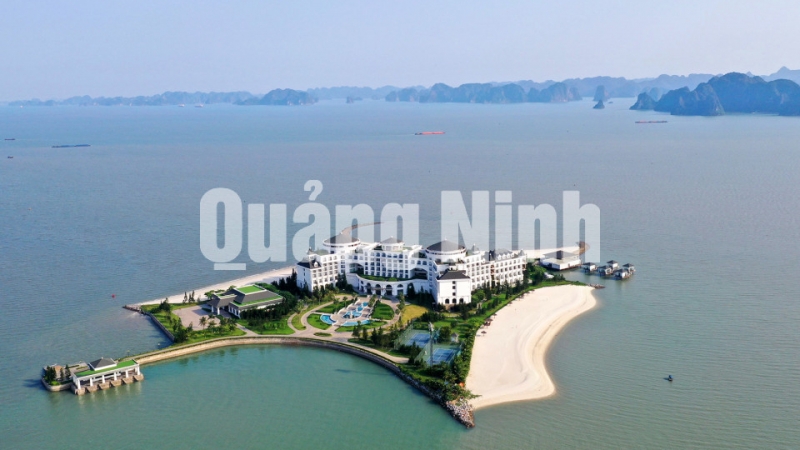 Toàn cảnh Vinpearl Hạ Long Bay Resort (5-2020). Ảnh: Hùng Sơn