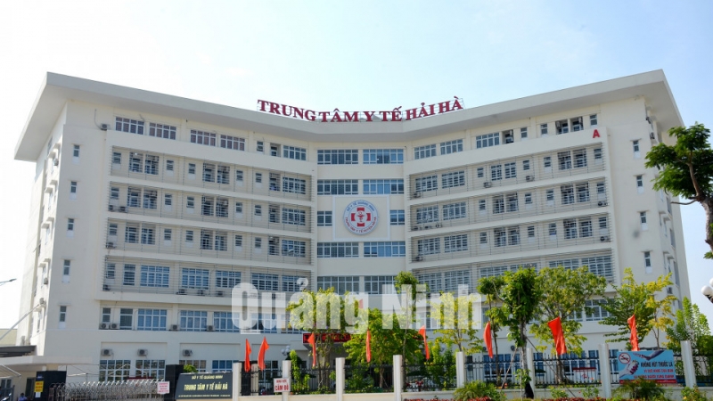 TTYT huyện Hải Hà (10-2020). Ảnh: Nguyễn Hoa